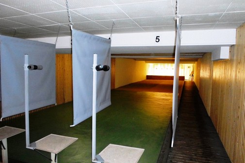Sportpistolenanlage im Schützenhaus der Schützengesellschaft Langelsheim